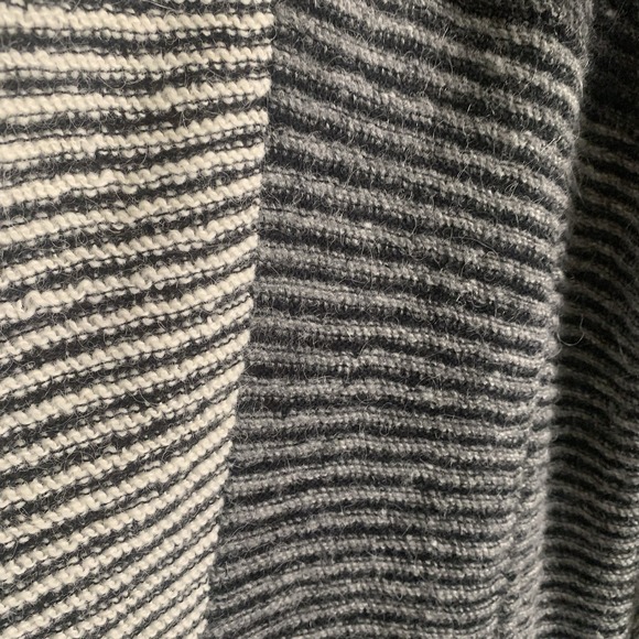 Uterqüe Oversized Colorblock Knit Sweater-Made In Iceland- Loose Gauge Laganlook - Picture 12 of 15